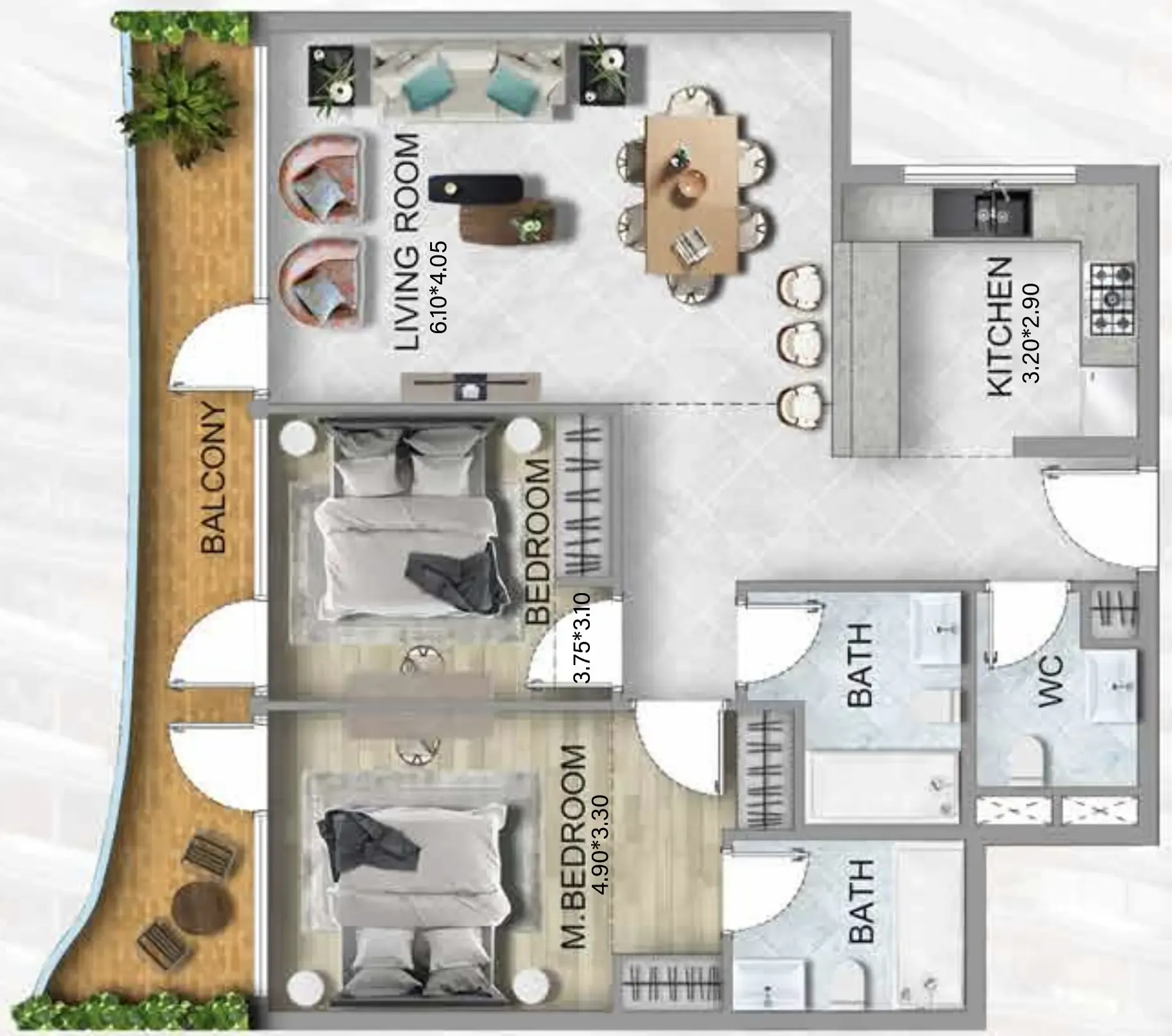 BAMX Development 311 Boulevard floor plan