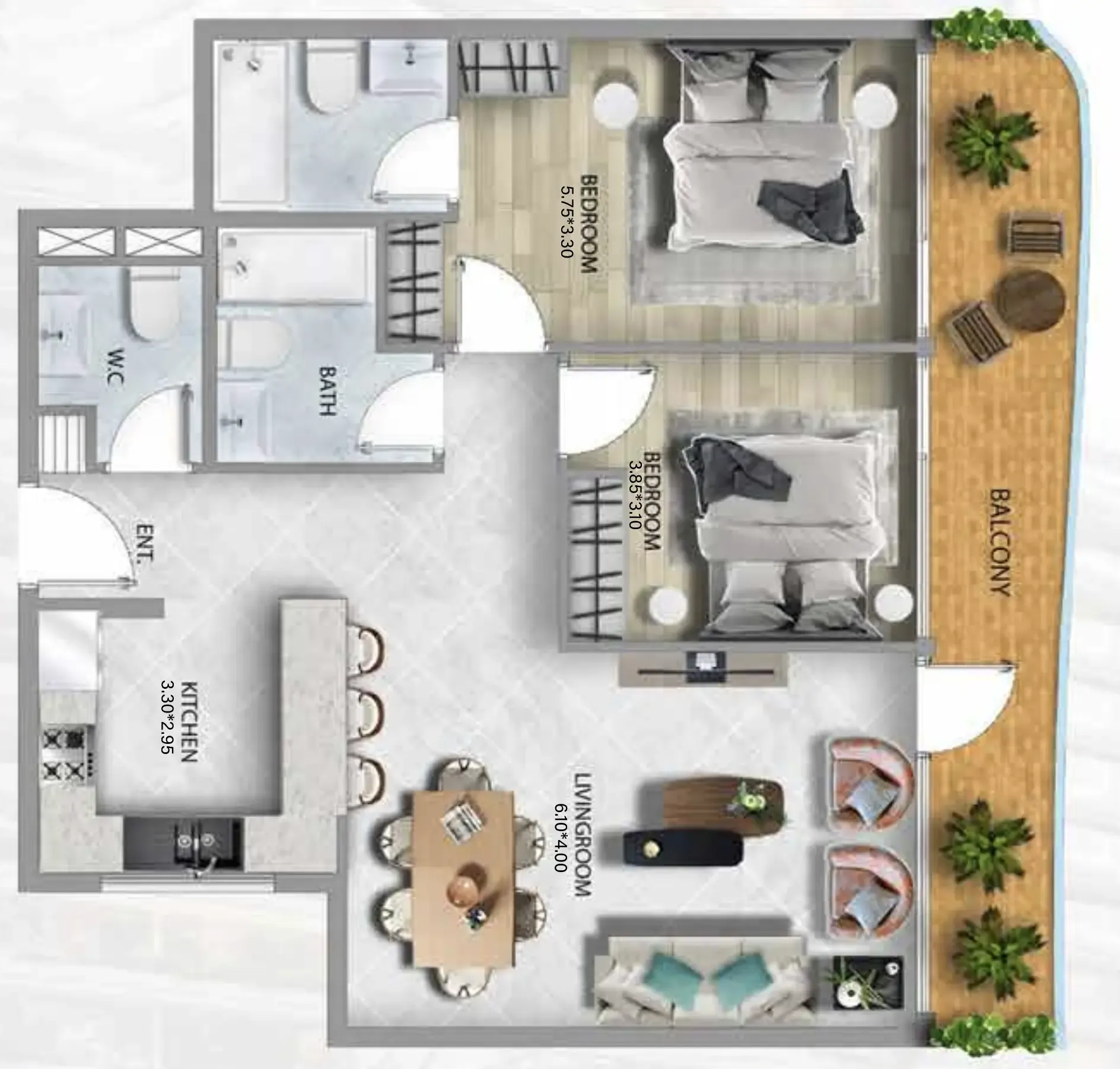 BAMX Development 311 Boulevard floor plan