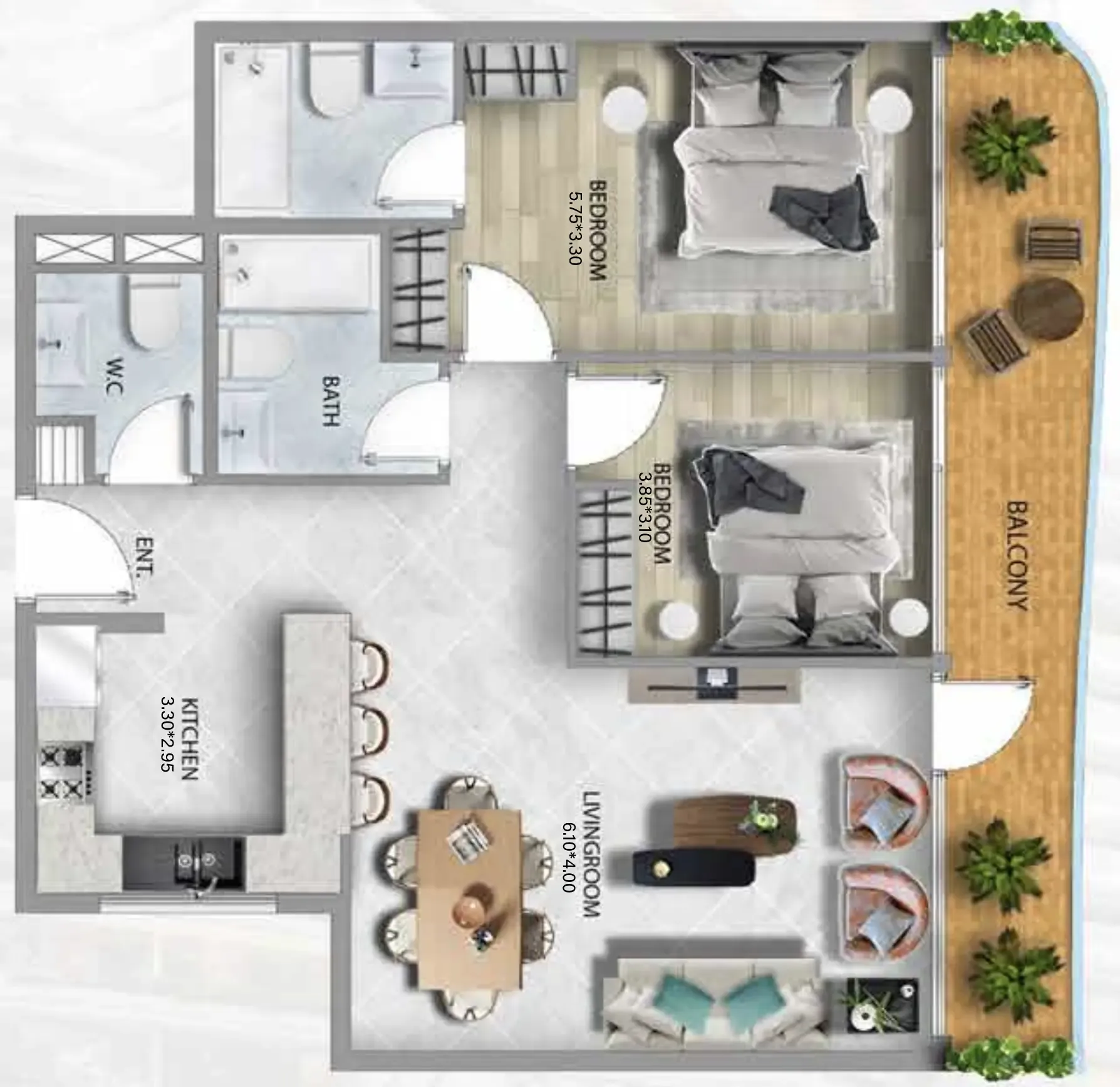 BAMX Development 311 Boulevard floor plan