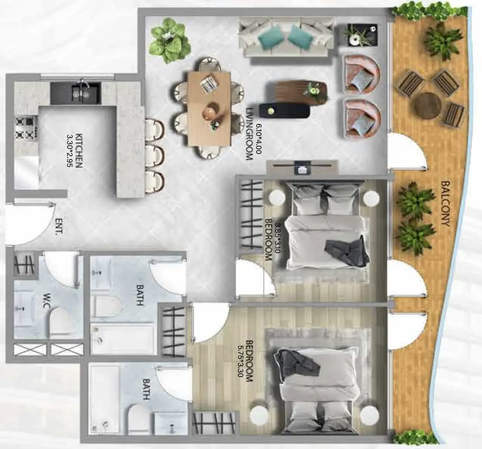 BAMX Development 311 Boulevard floor plan