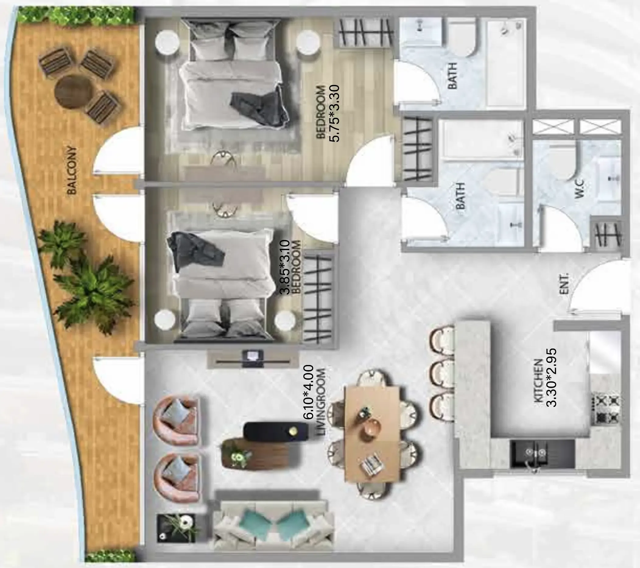 BAMX Development 311 Boulevard floor plan