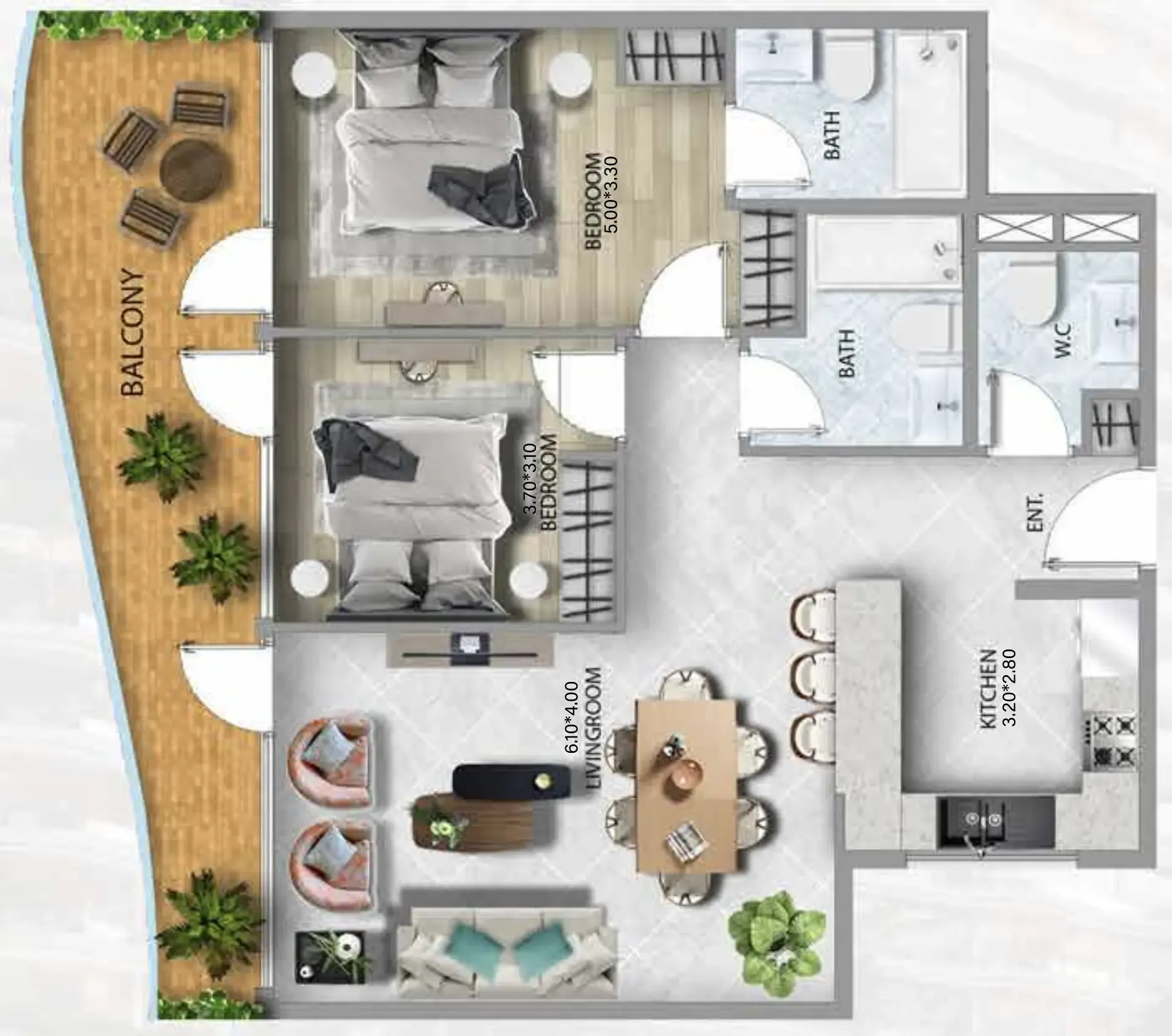 BAMX Development 311 Boulevard floor plan