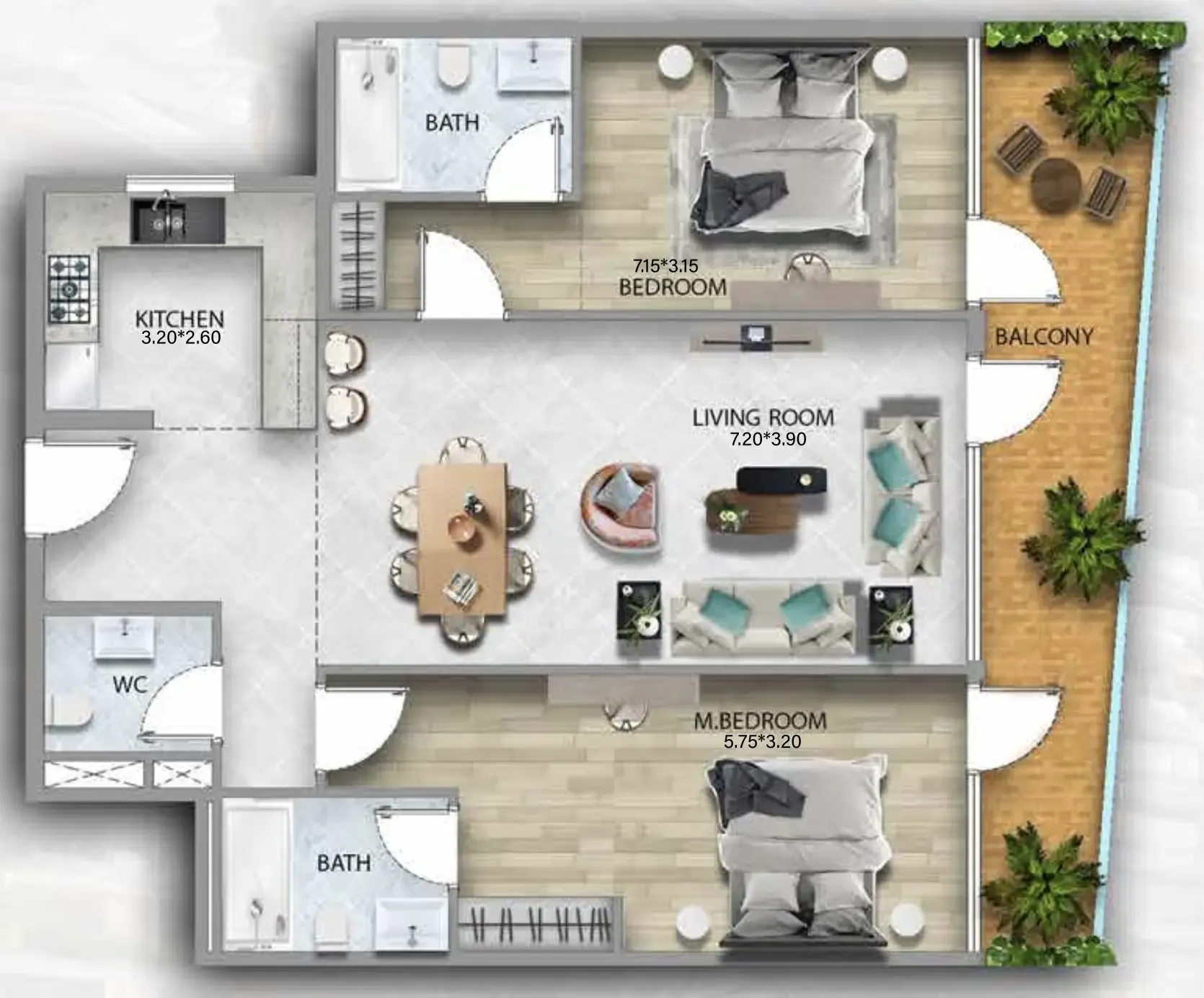 BAMX Development 311 Boulevard floor plan