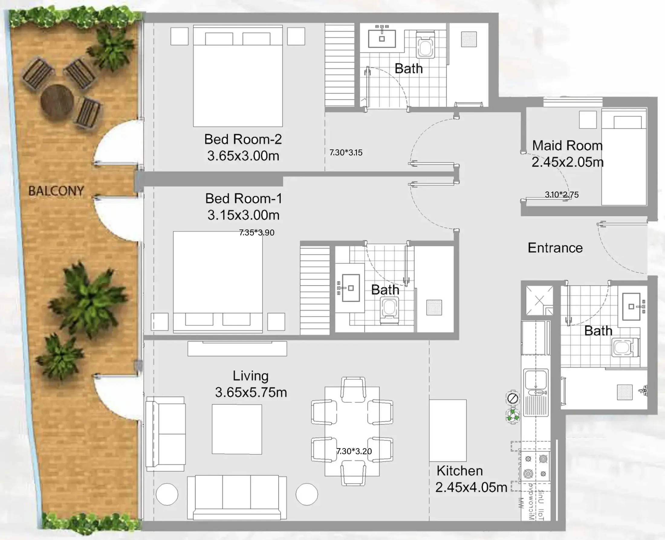 BAMX Development 311 Boulevard floor plan