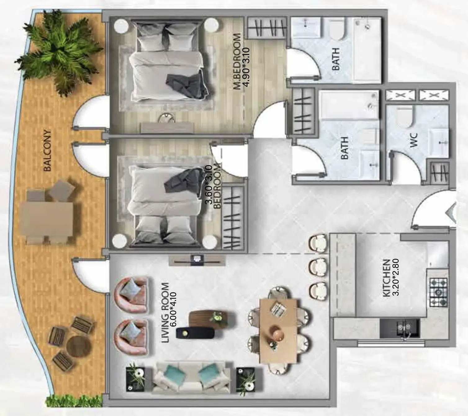 BAMX Development 311 Boulevard floor plan