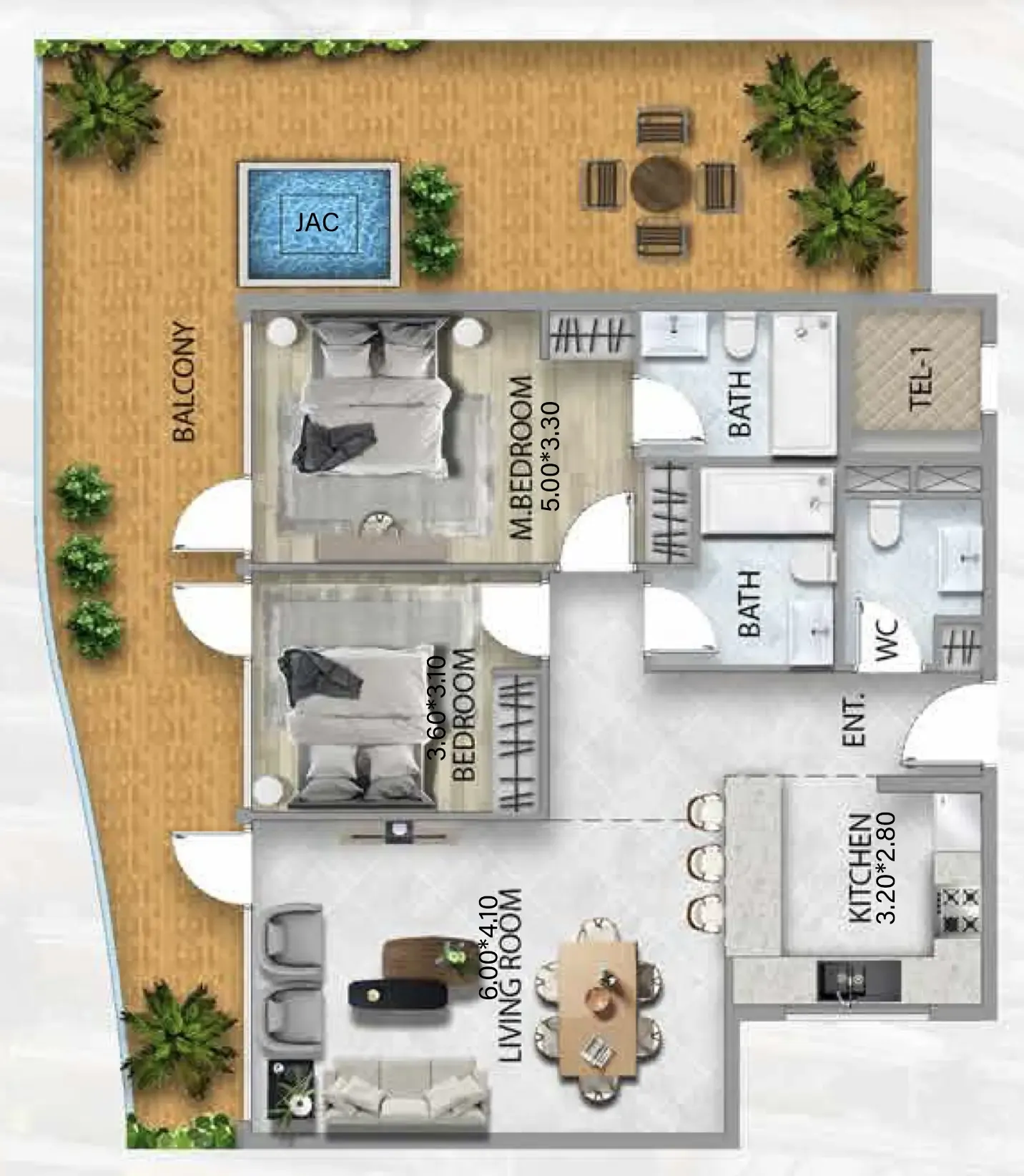 BAMX Development 311 Boulevard floor plan