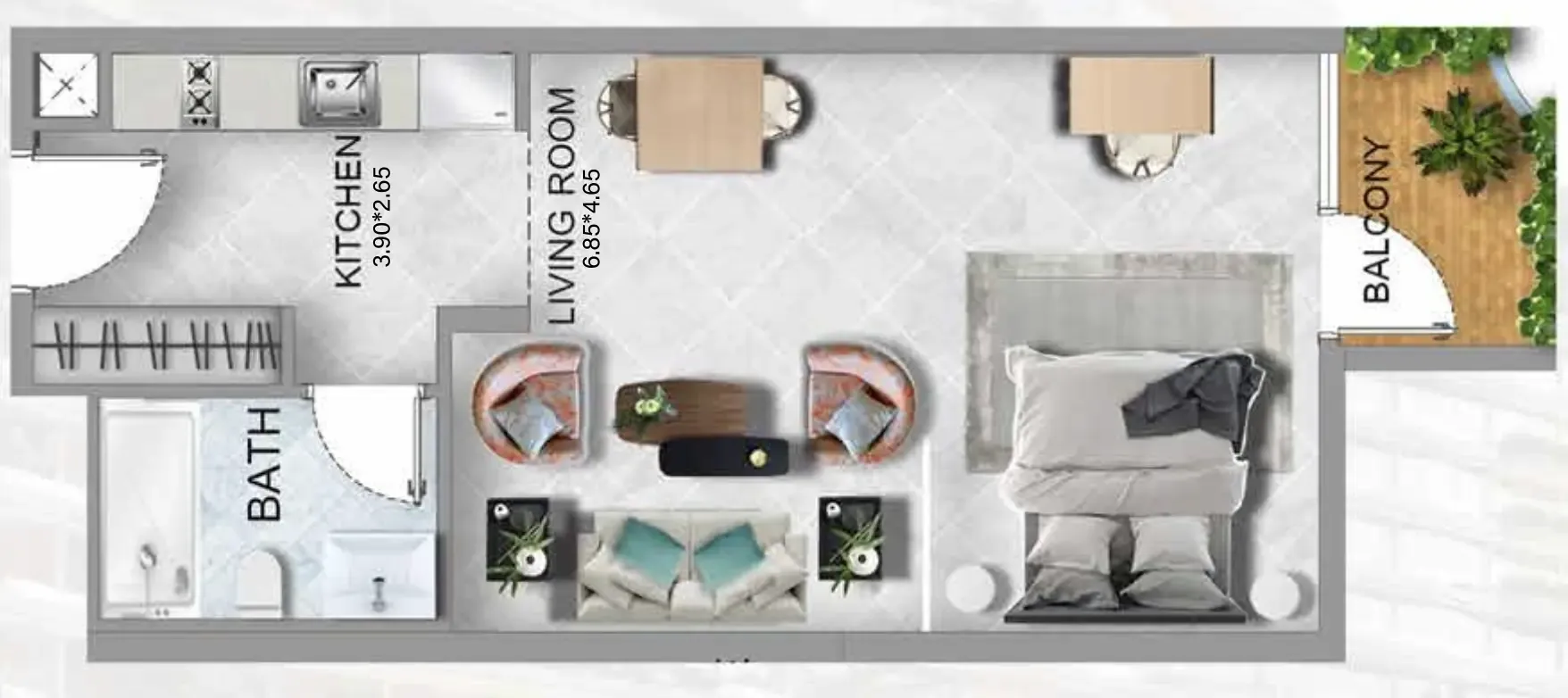BAMX Development 311 Boulevard floor plan