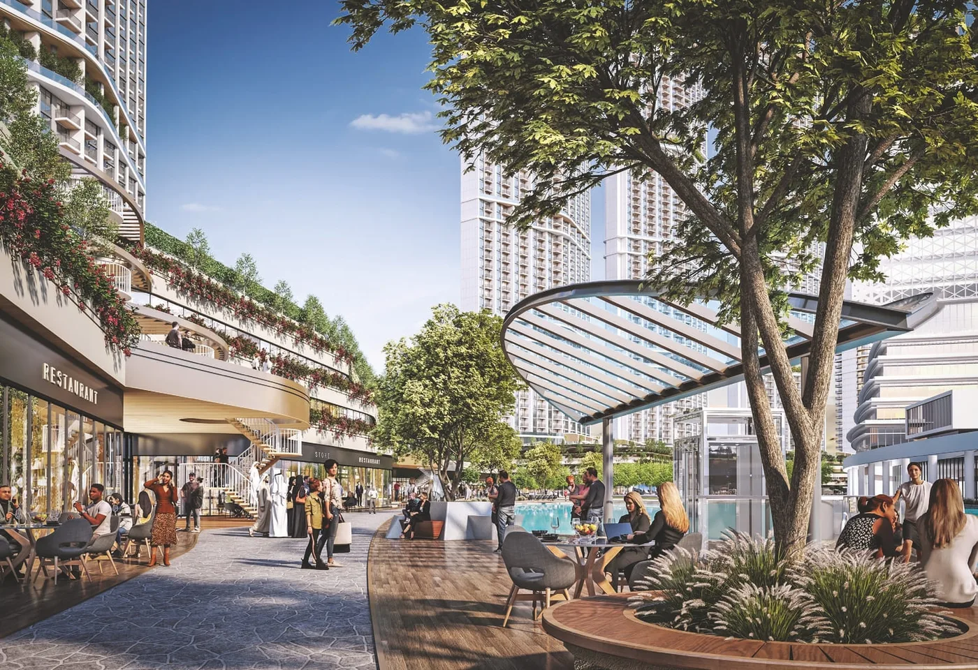 F&B & Outlets amenity image at 340 Riverside Crescent
