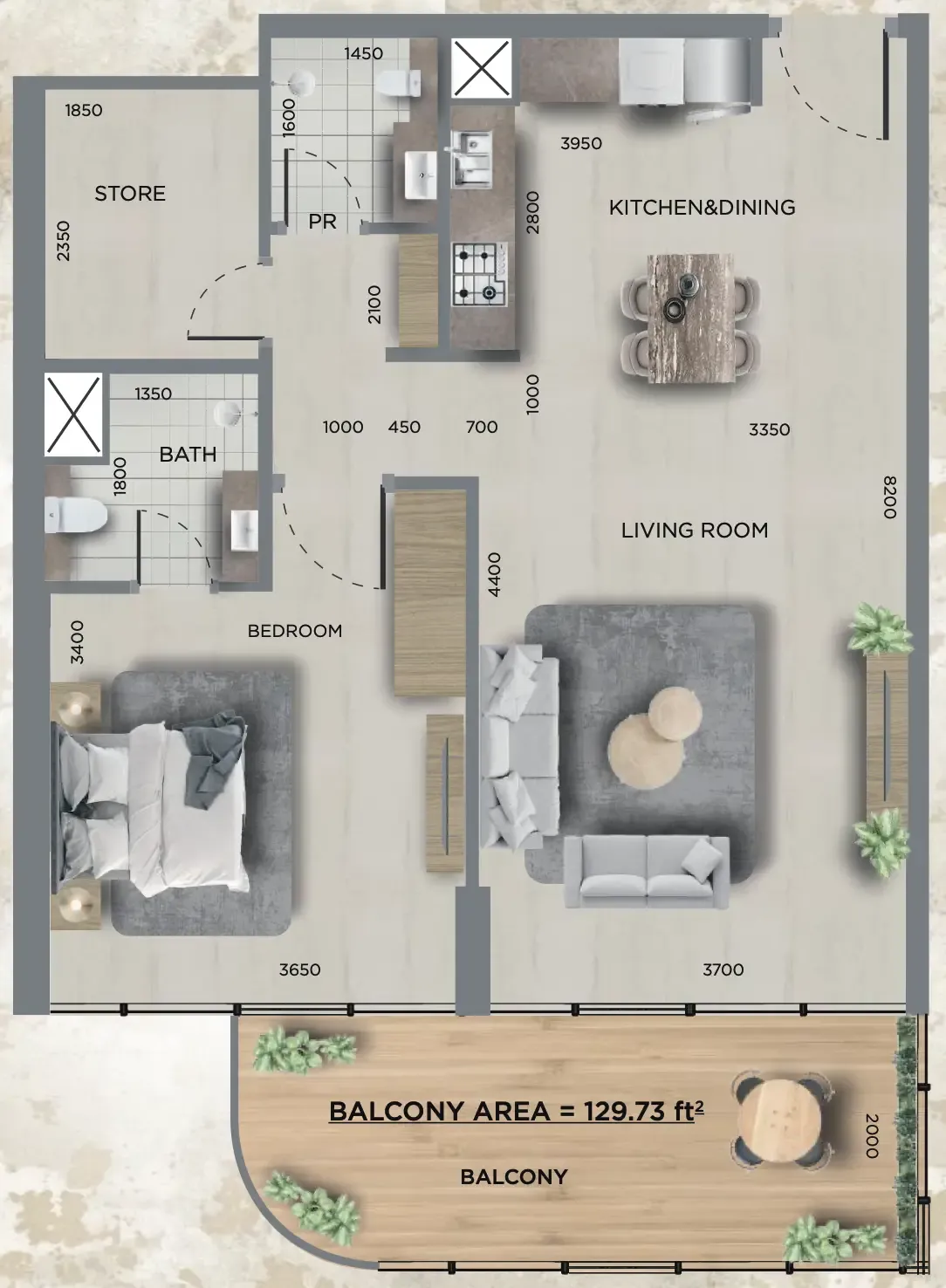 Tabeer Real Estate Development LLC 368 Park Ln. floor plan