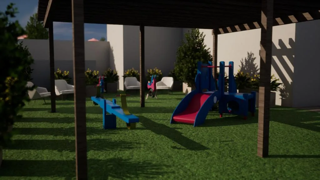 Kids Play Area amenity image at 555 Park Views