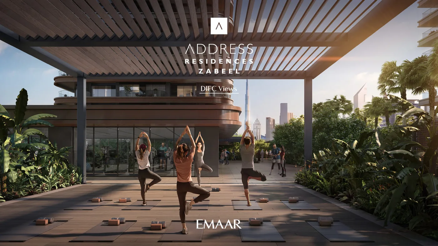 Yoga Deck amenity image at Address Residences Zabeel