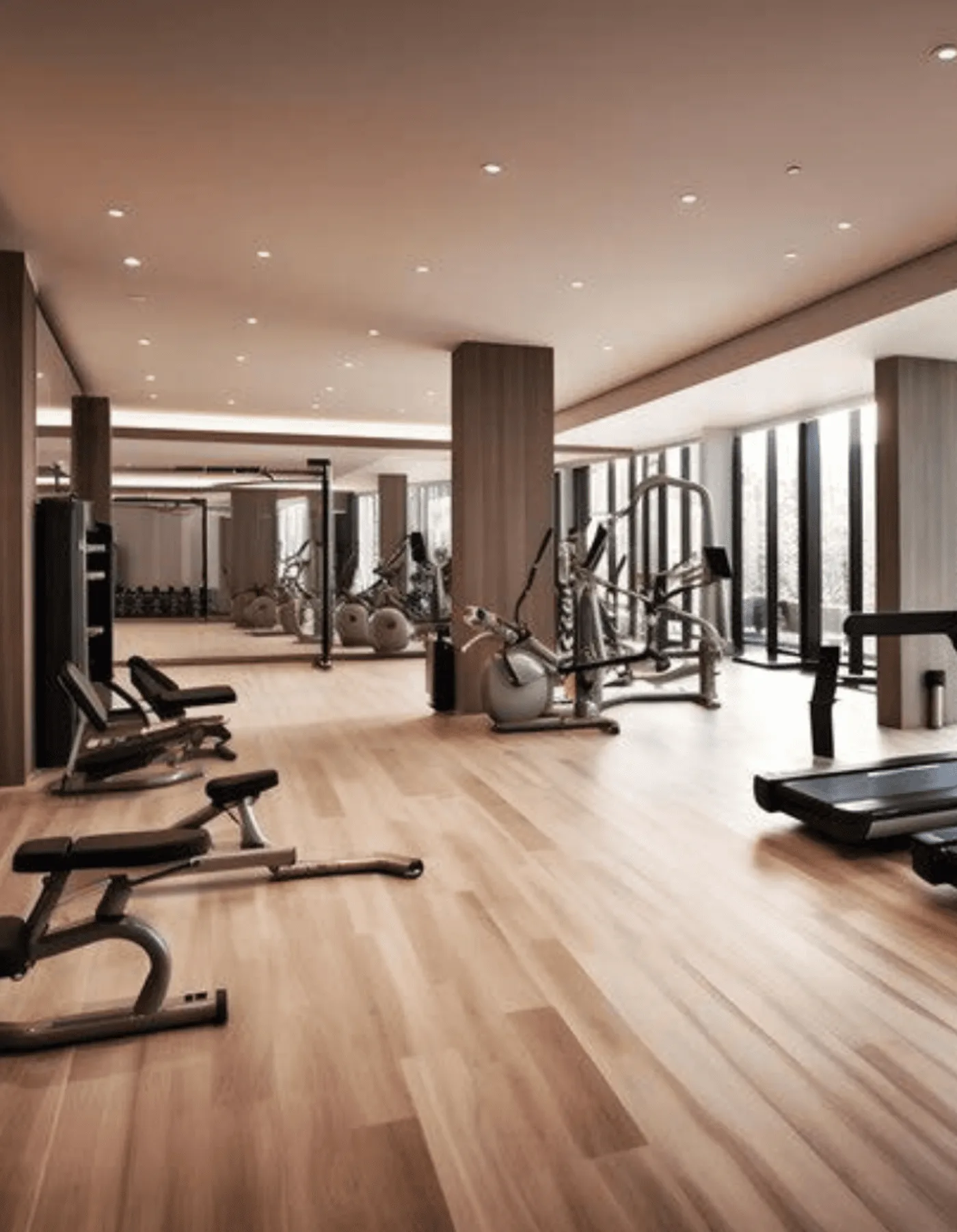 Gym amenity image at AG 9ine