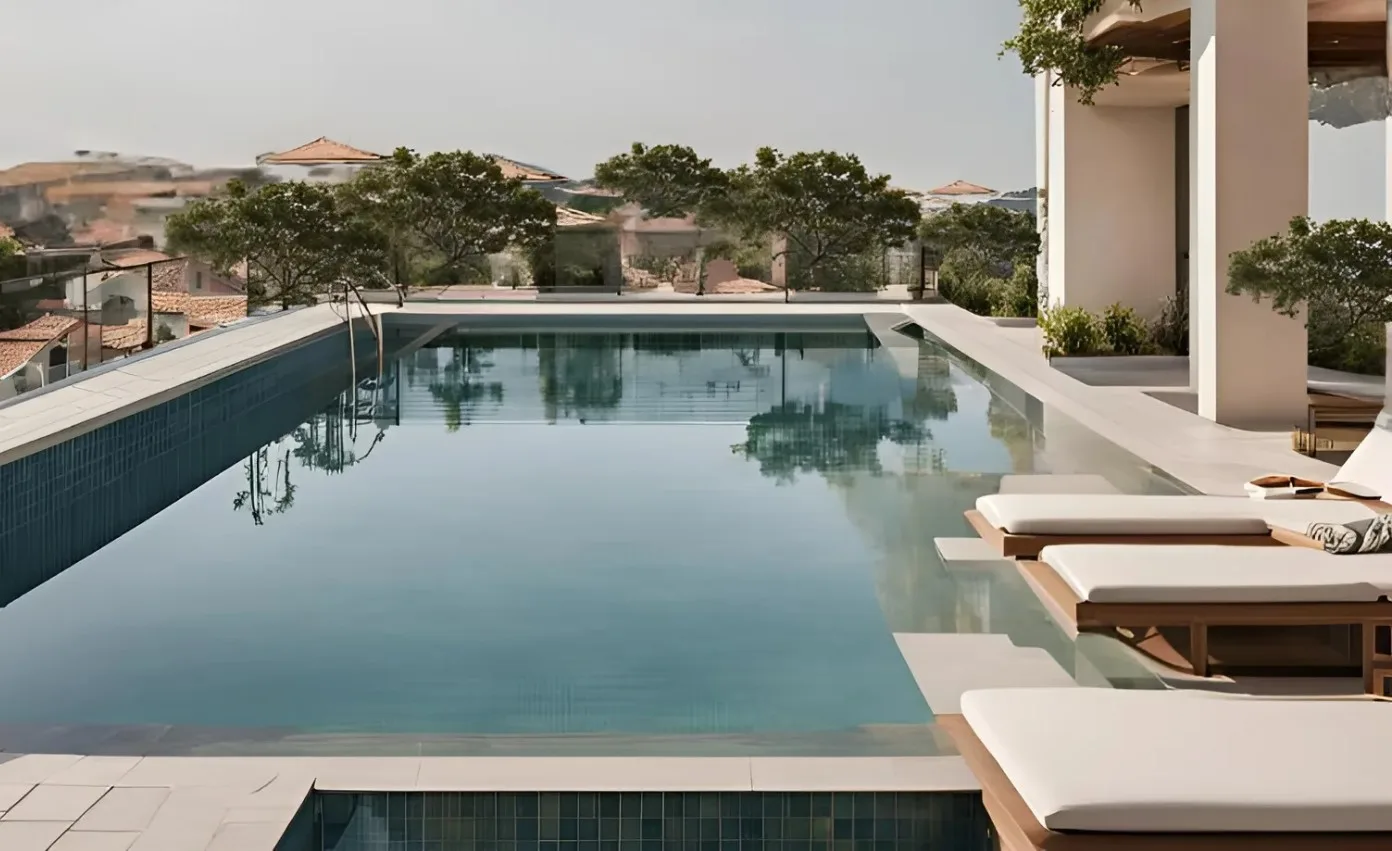 Rooftop Swimming Pool amenity image at AG Ark