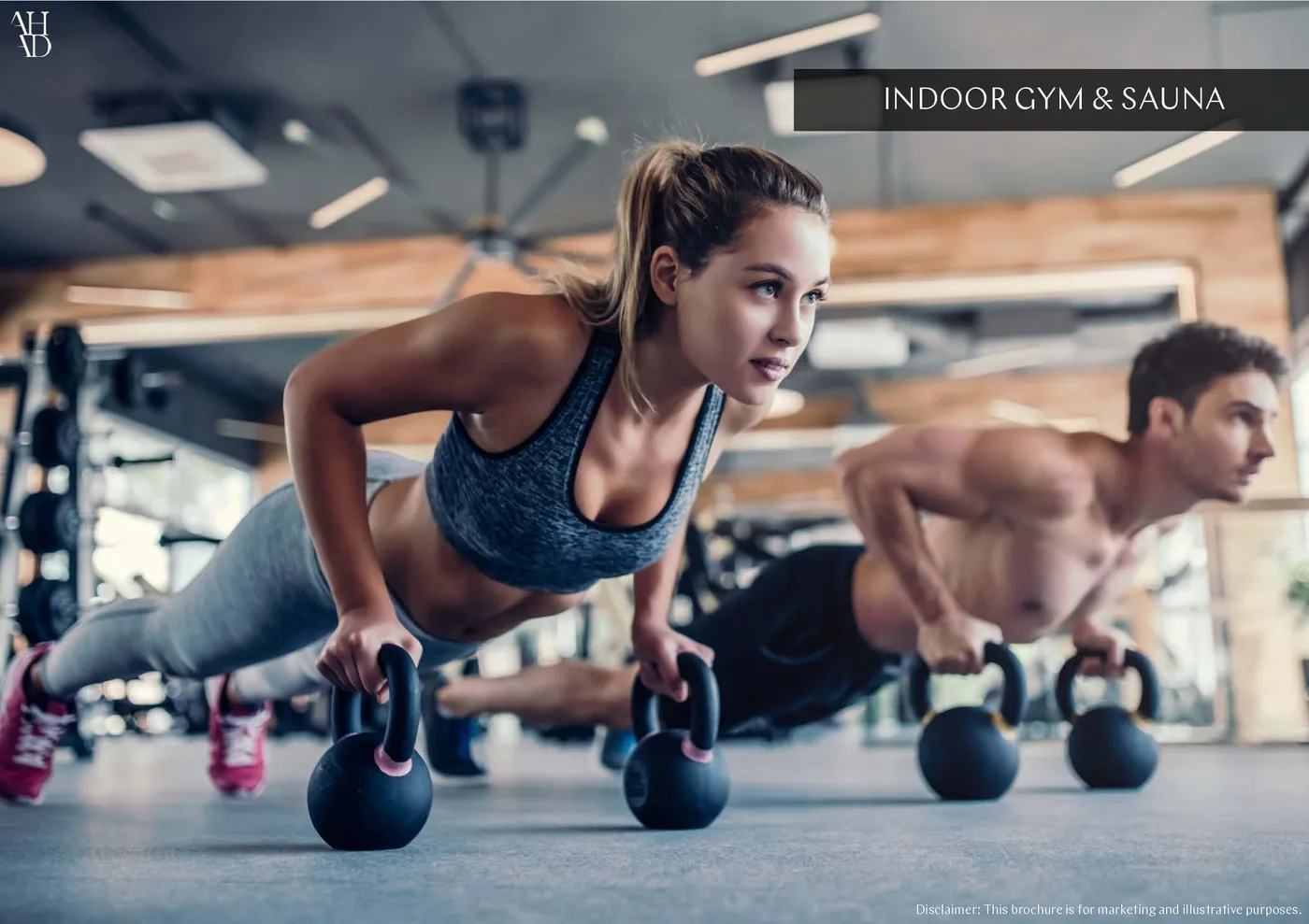 Gym amenity image at Ahad Residences
