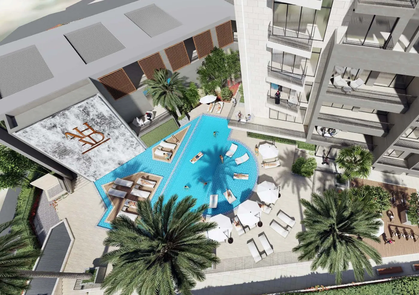 Swimming Pool amenity image at Ahad Residences