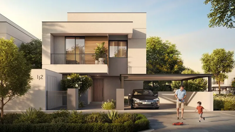 Exterior at Al Ghadeer Gardens in Abu Dhabi Abu Dhabi