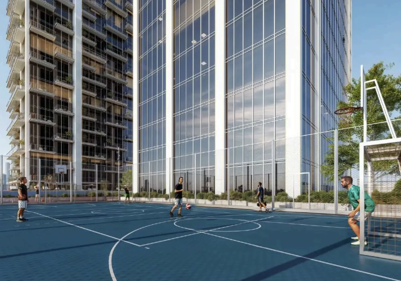 Half Basketball Court amenity image at Al Vista