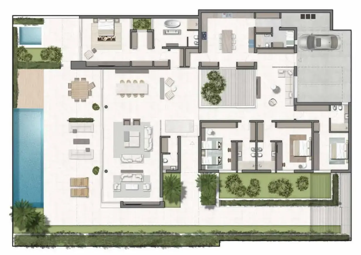 The Solidere International Al Zorah Seaside Hills floor plan