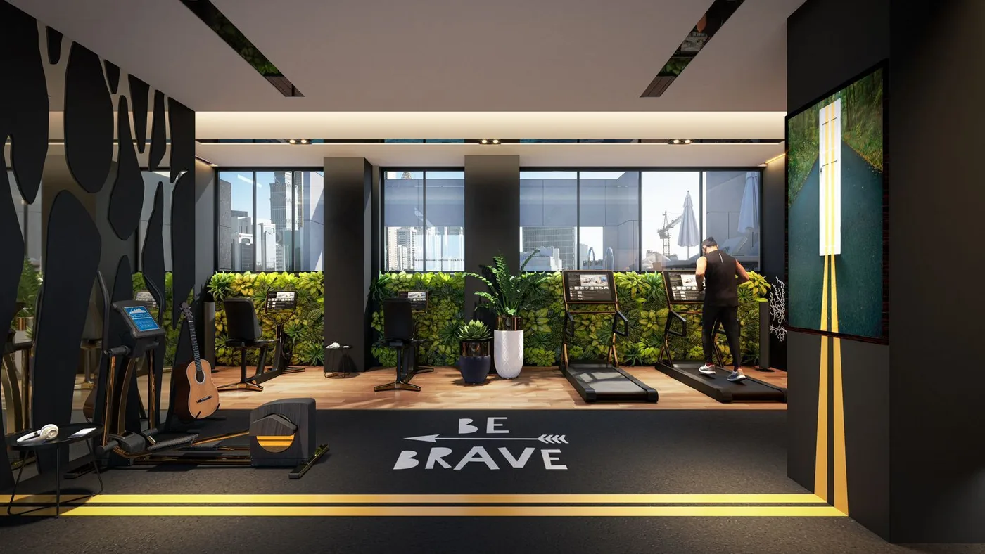 Gym amenity image at Alba Tower
