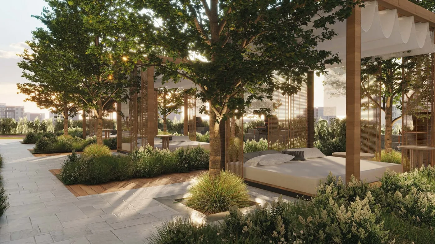 Cabana Seating amenity image at Albero by ORO24