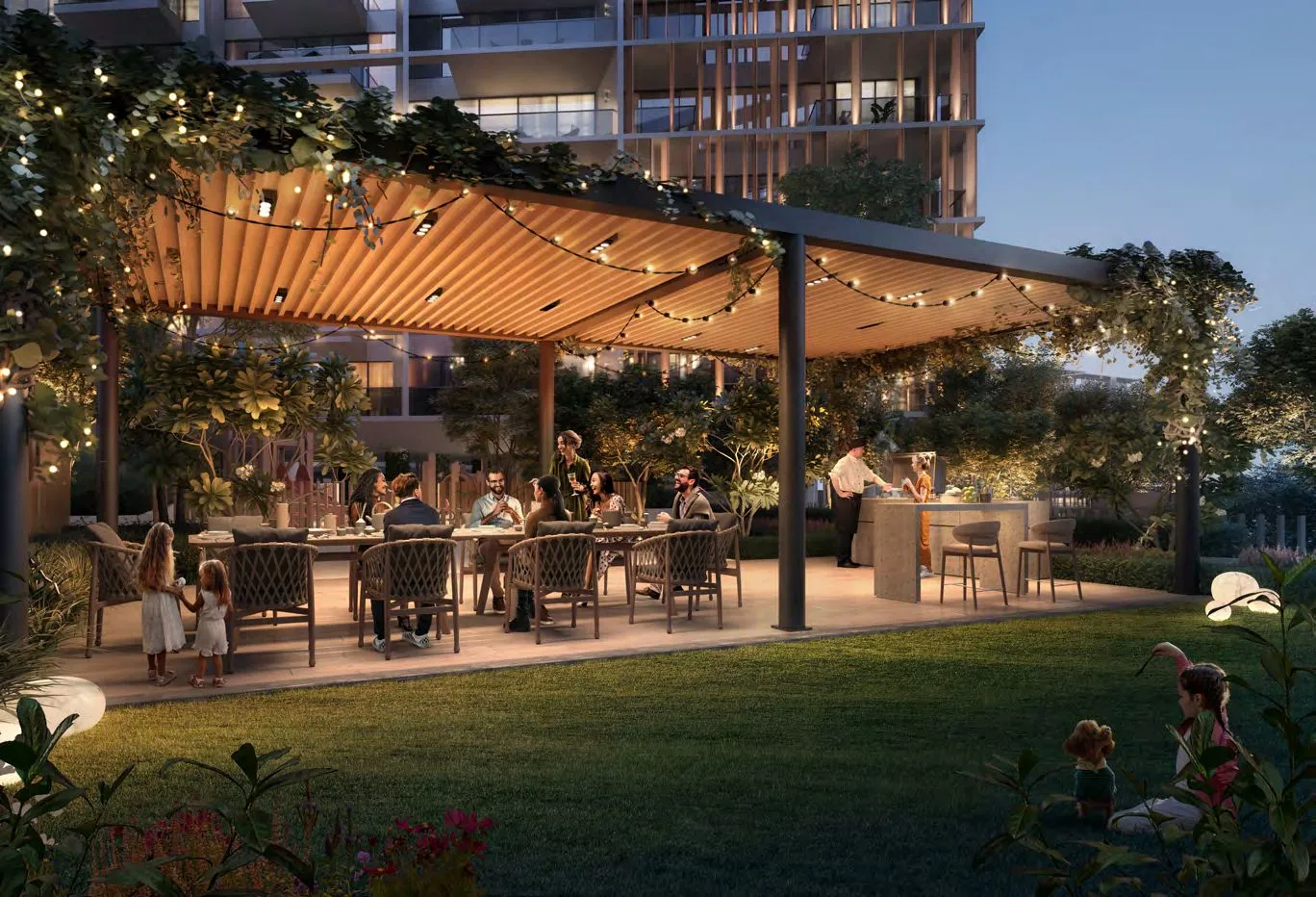 BBQ Area amenity image at Alder in Park Five