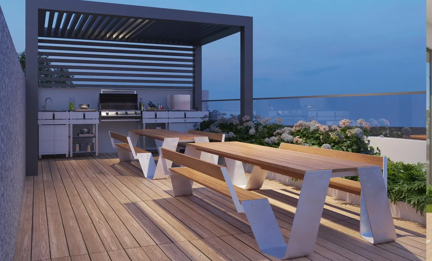 BBQ Space amenity image at Almaara Residences
