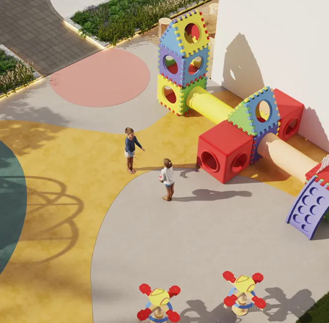 Kids Play Area amenity image at Almaara Residences
