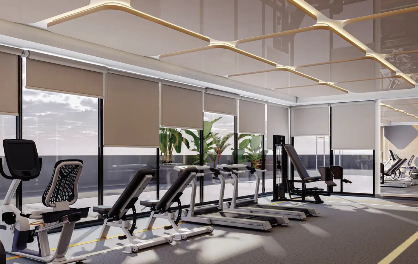 Gym amenity image at Altair 52