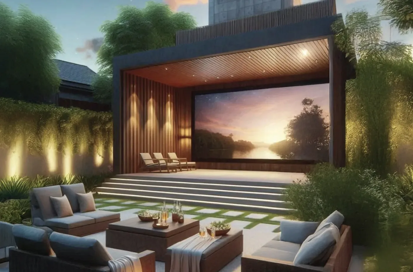 Outdoor Cinema amenity image at Altair 52