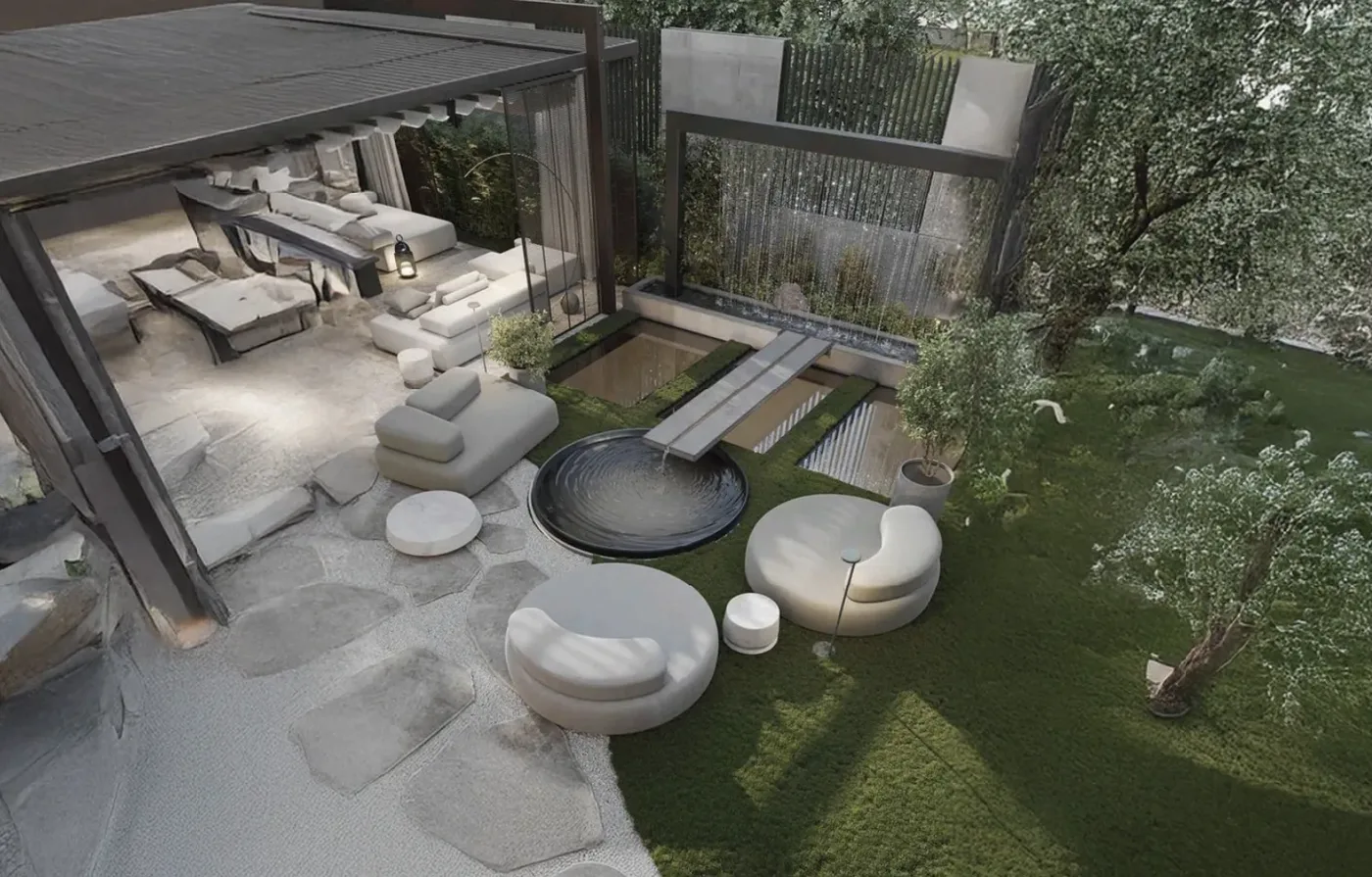 Zen Garden amenity image at Altair 52