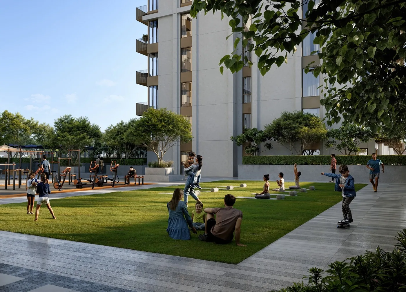 Yoga Area amenity image at Altus