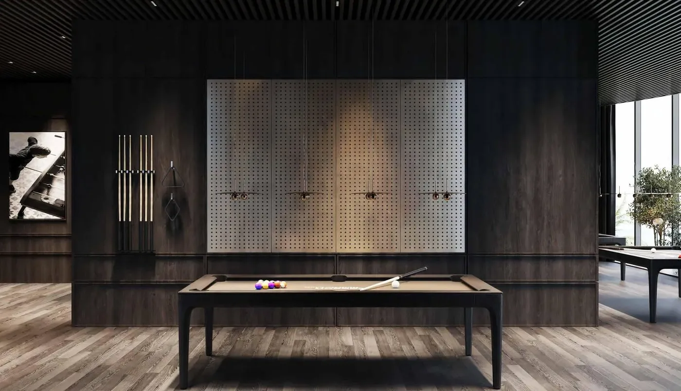 Billiard Table amenity image at Amra Residences