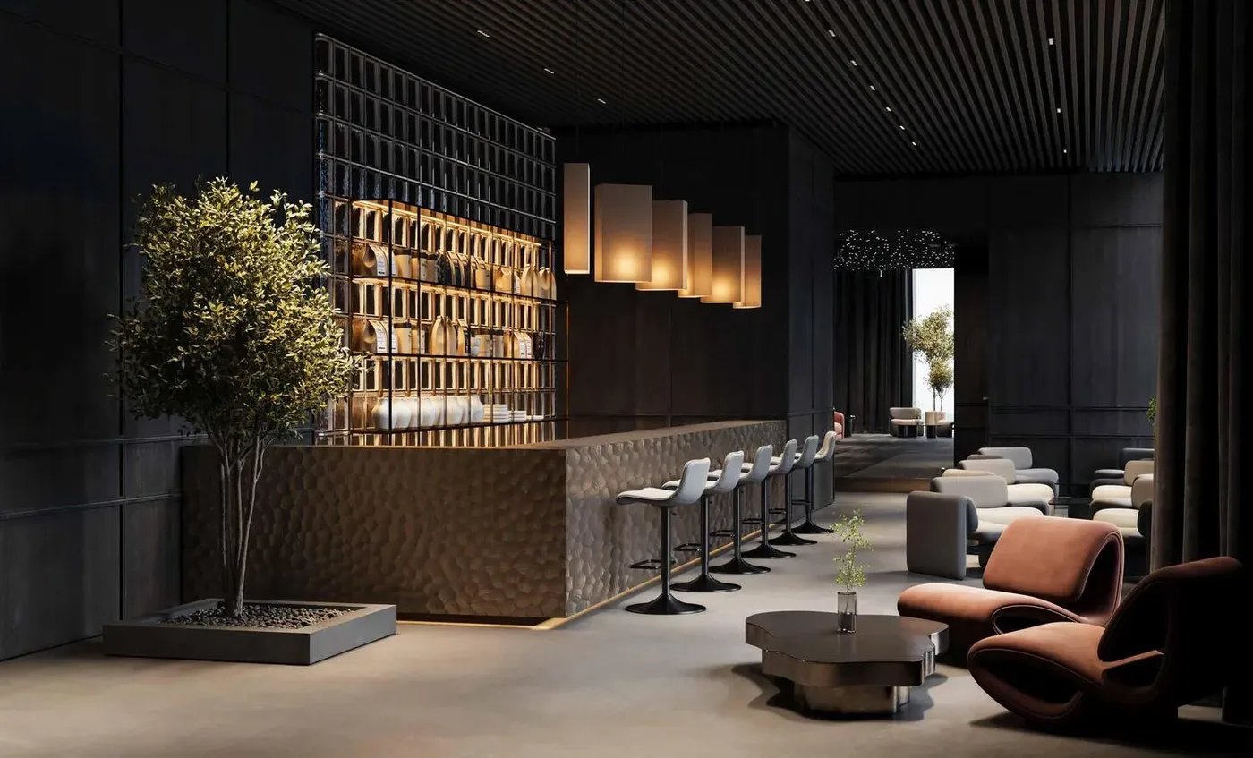 Paint & Pots Cafe amenity image at Amra Residences