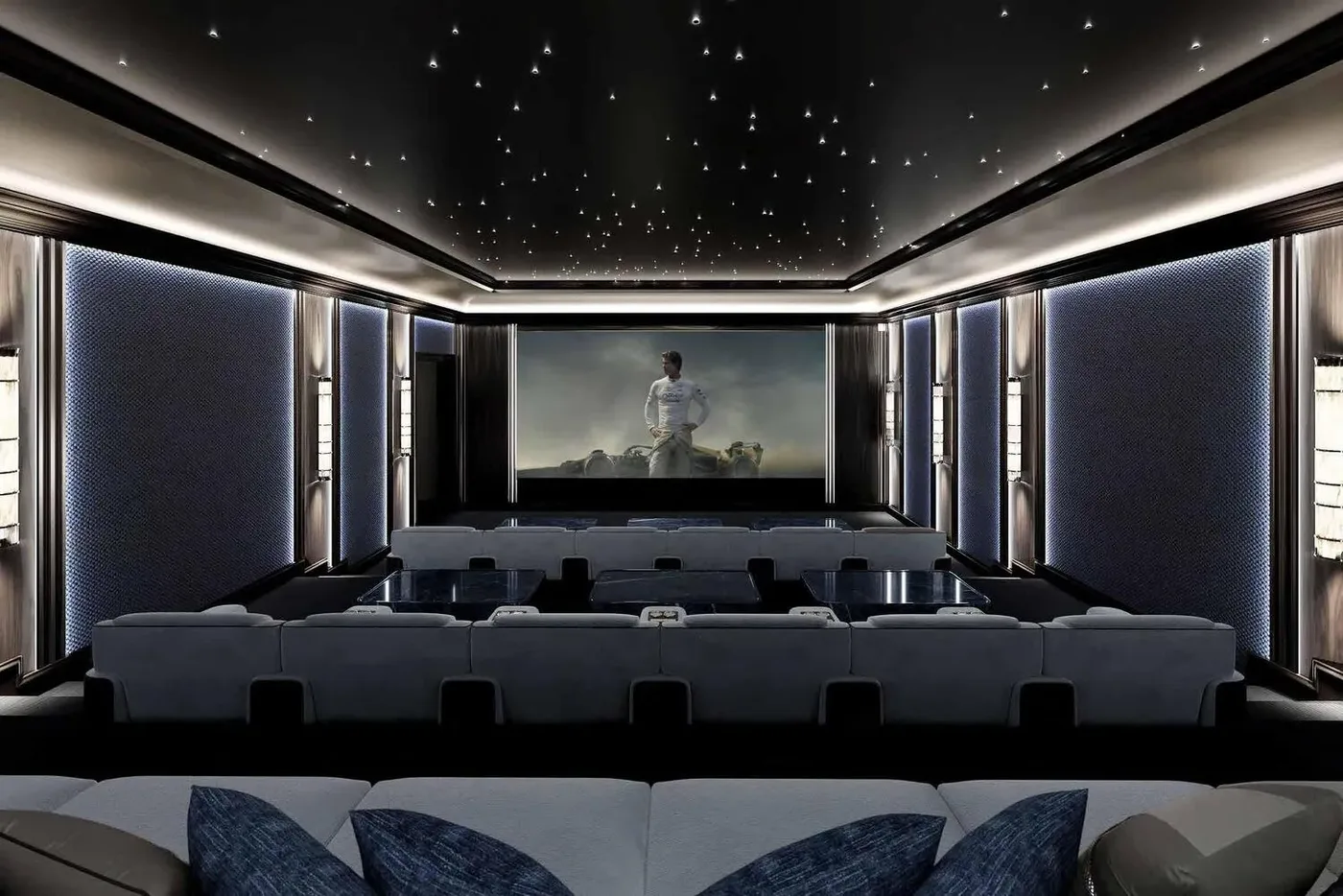 Private Cinema amenity image at Amra Residences