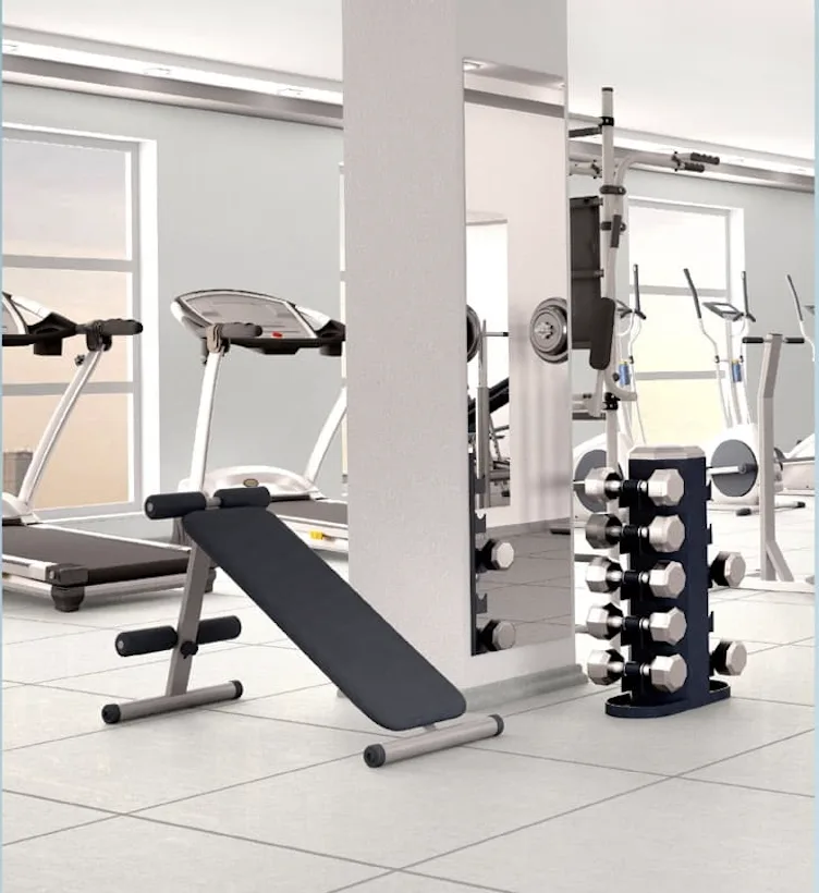 Well-Equipped Gymnasium amenity image at Anwa Aria