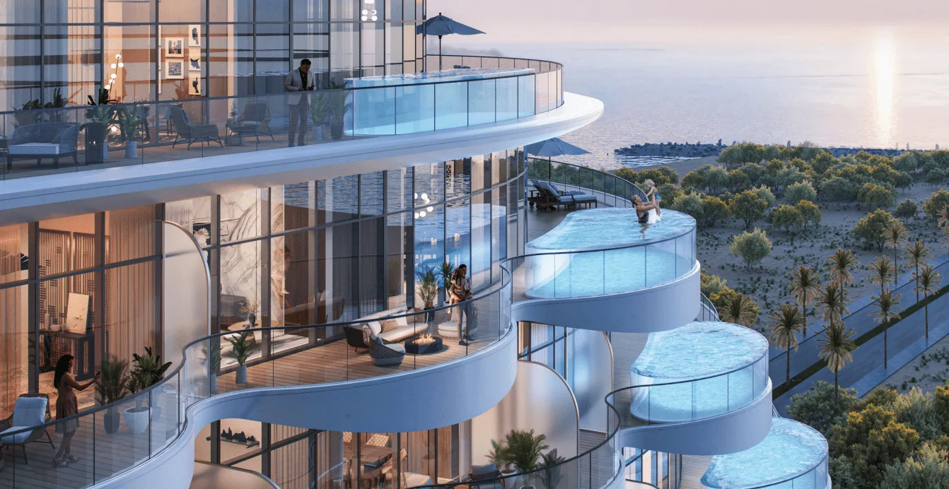 Private Pools amenity image at Aqua Arc