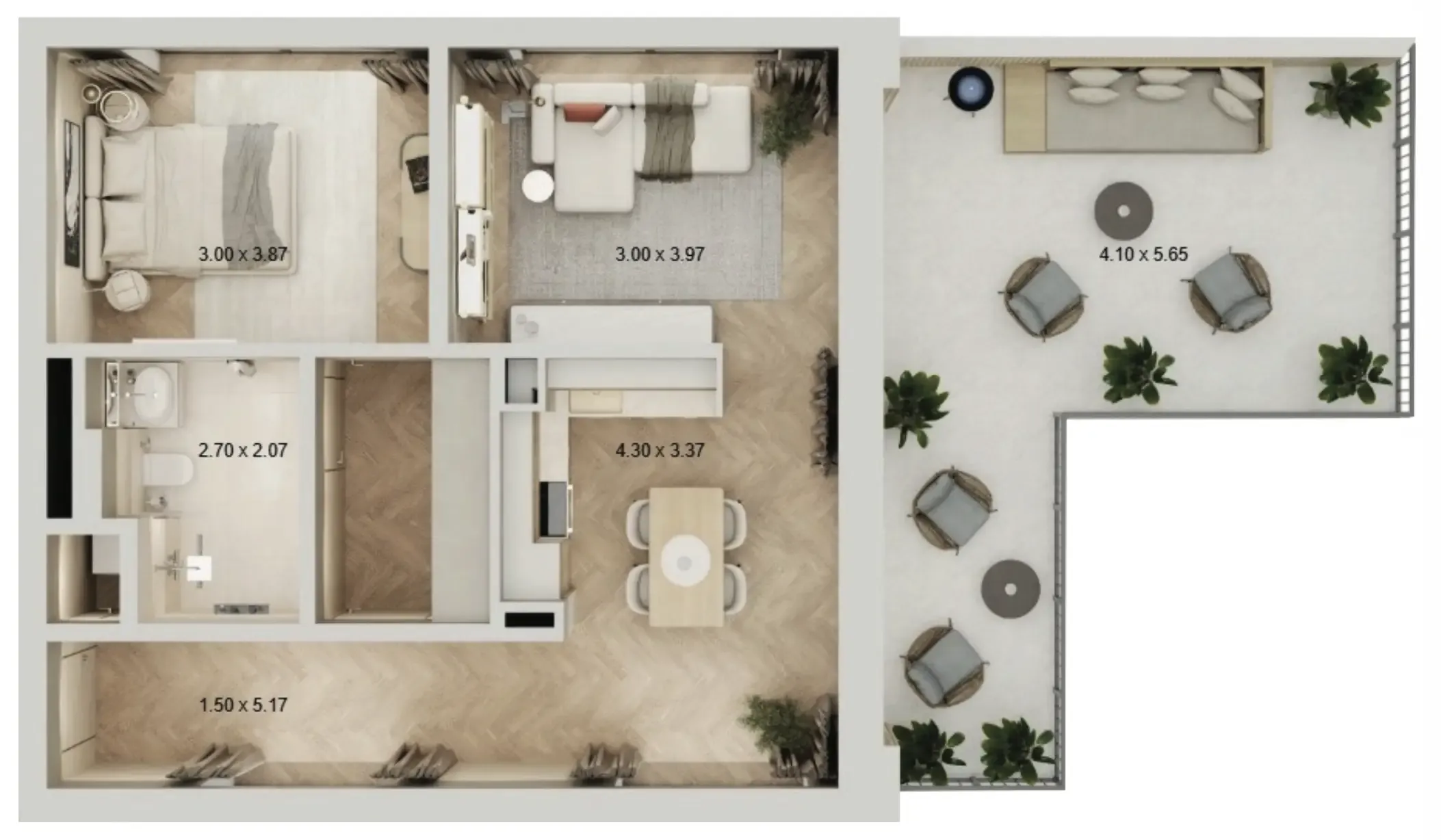 Qube Development Arisha Terraces floor plan