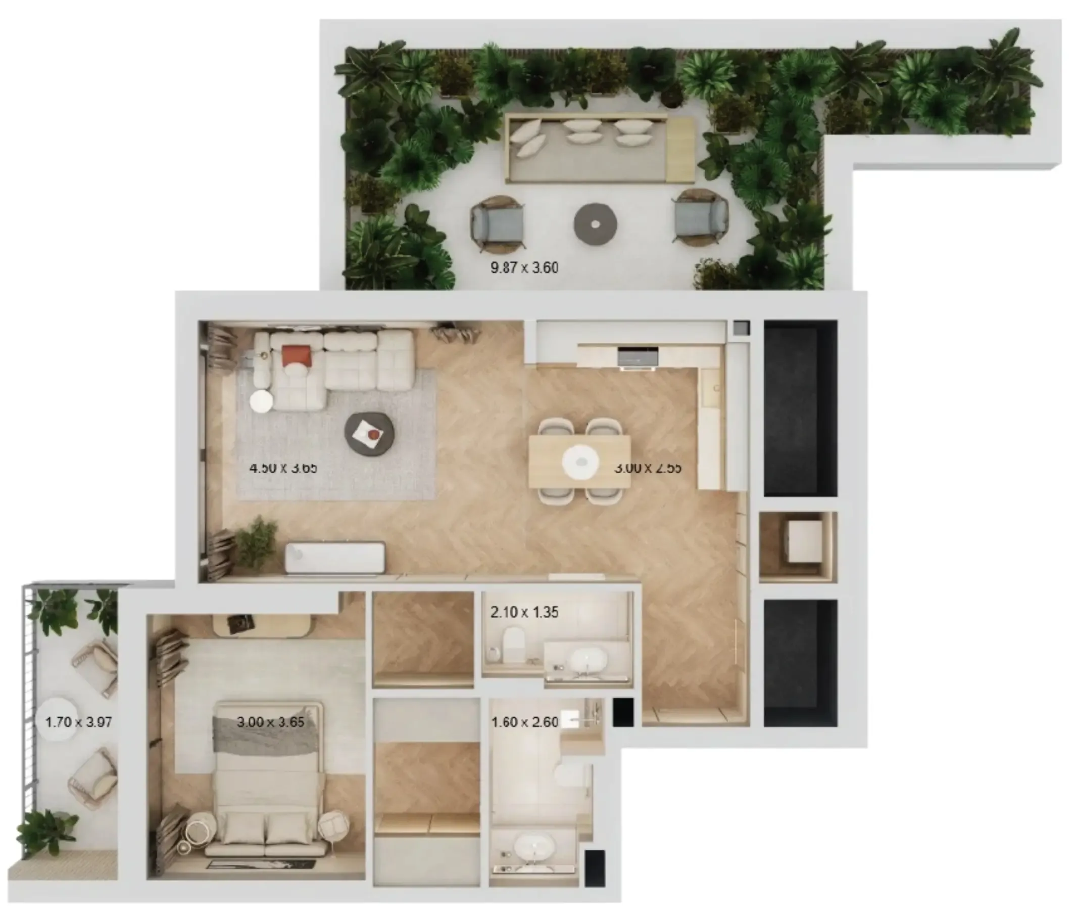 Qube Development Arisha Terraces floor plan