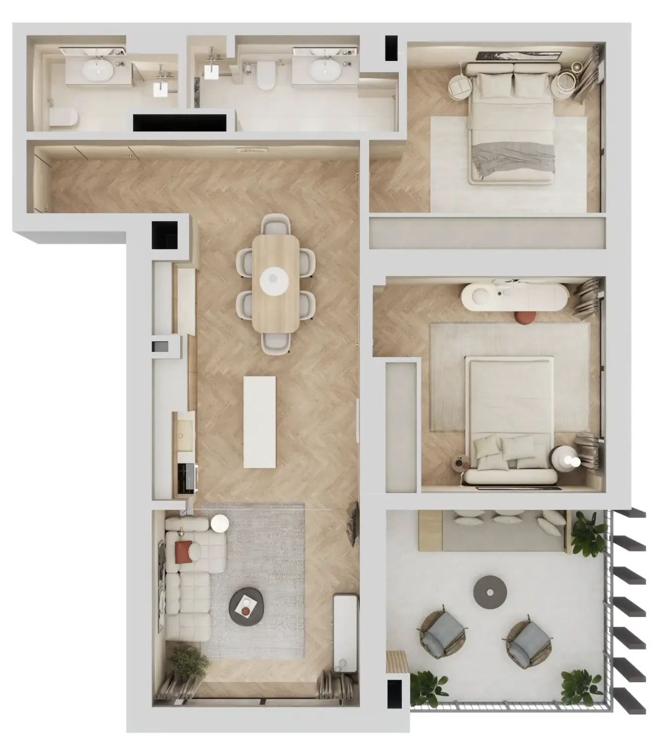 Qube Development Arisha Terraces floor plan