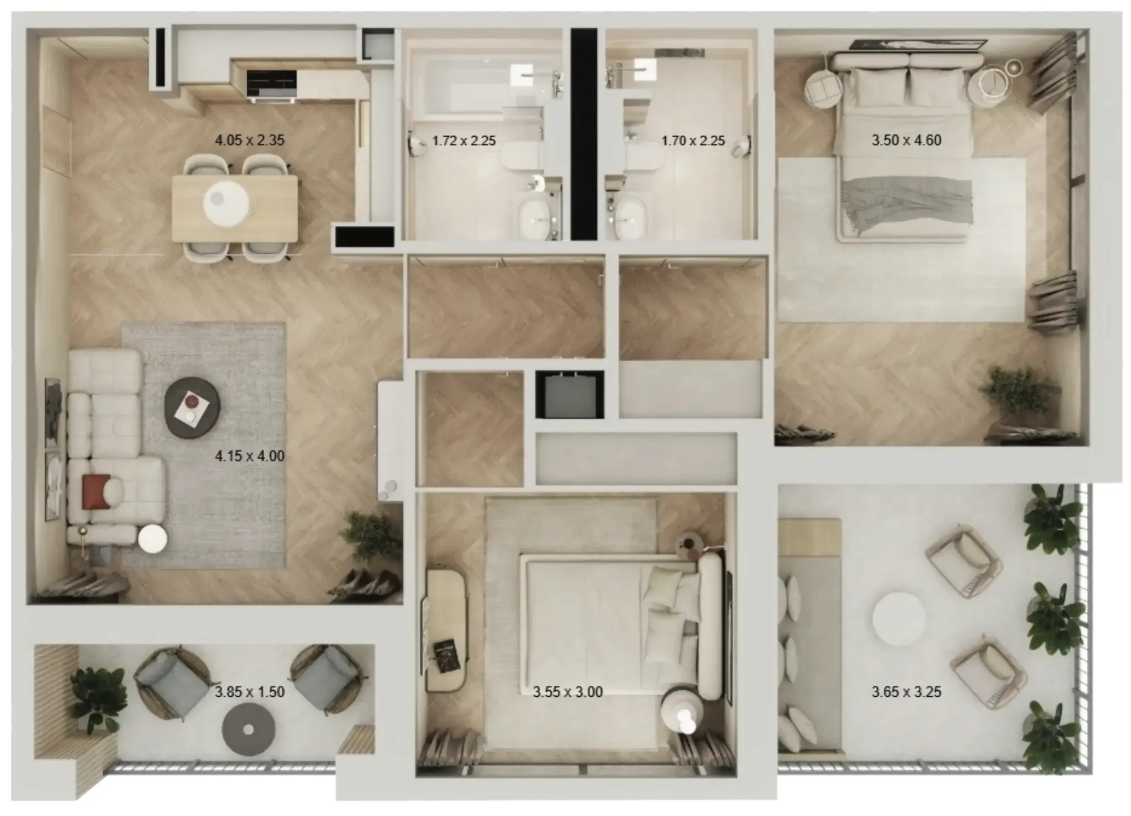 Qube Development Arisha Terraces floor plan