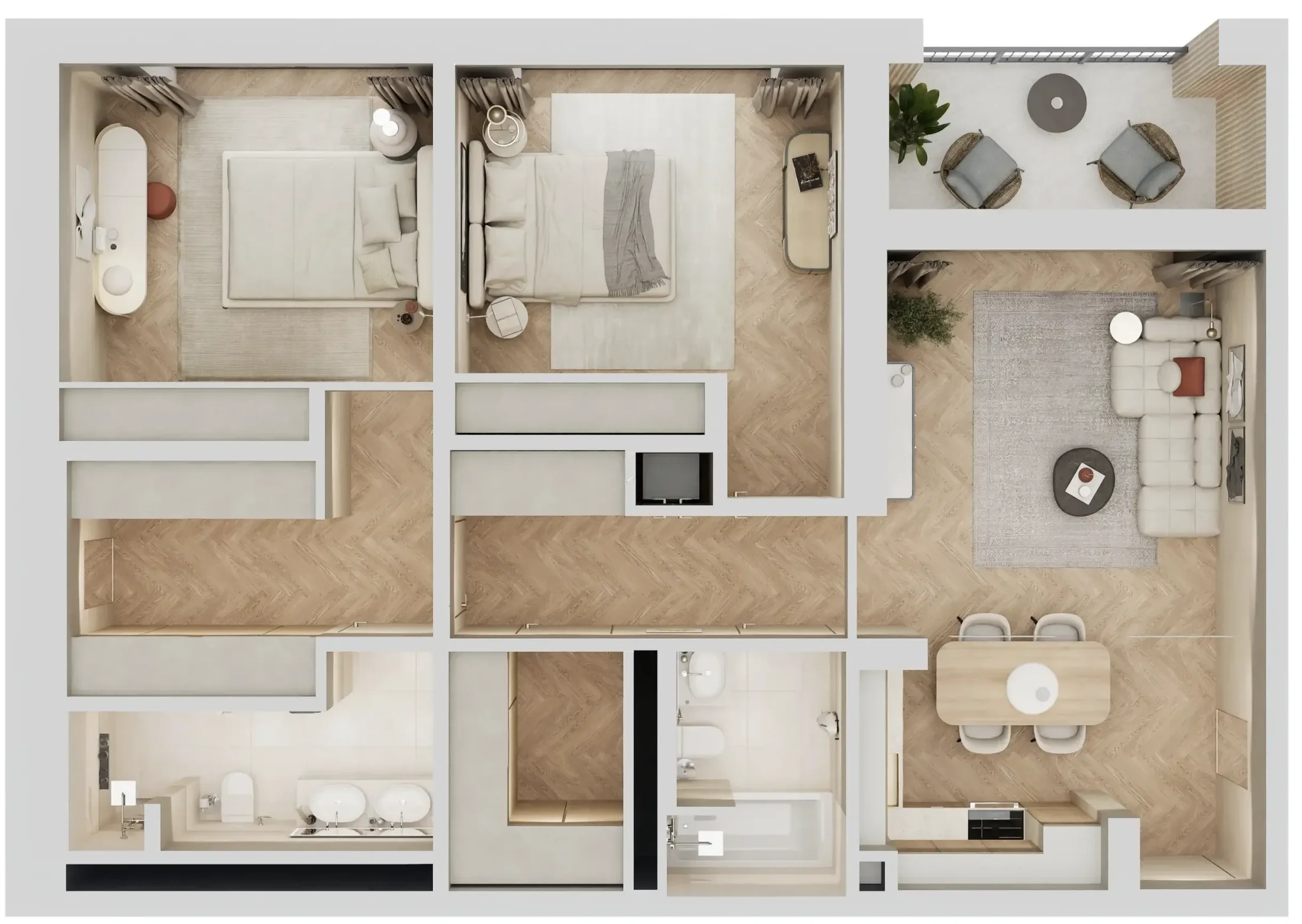 Qube Development Arisha Terraces floor plan
