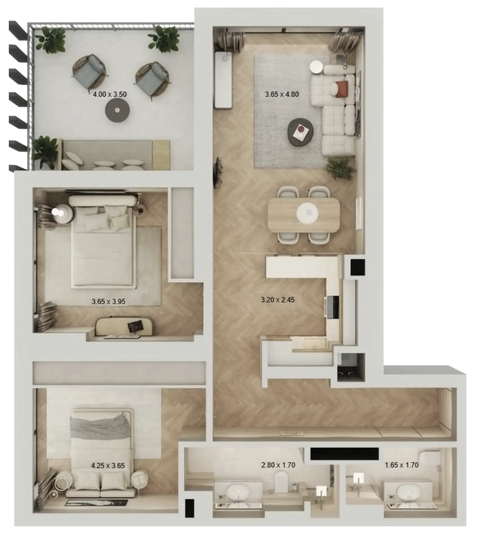 Qube Development Arisha Terraces floor plan