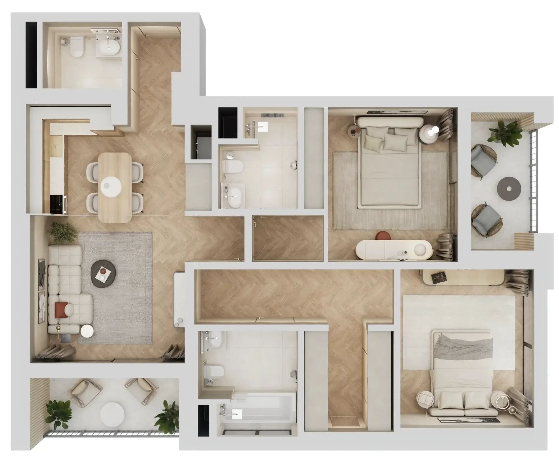 Qube Development Arisha Terraces floor plan