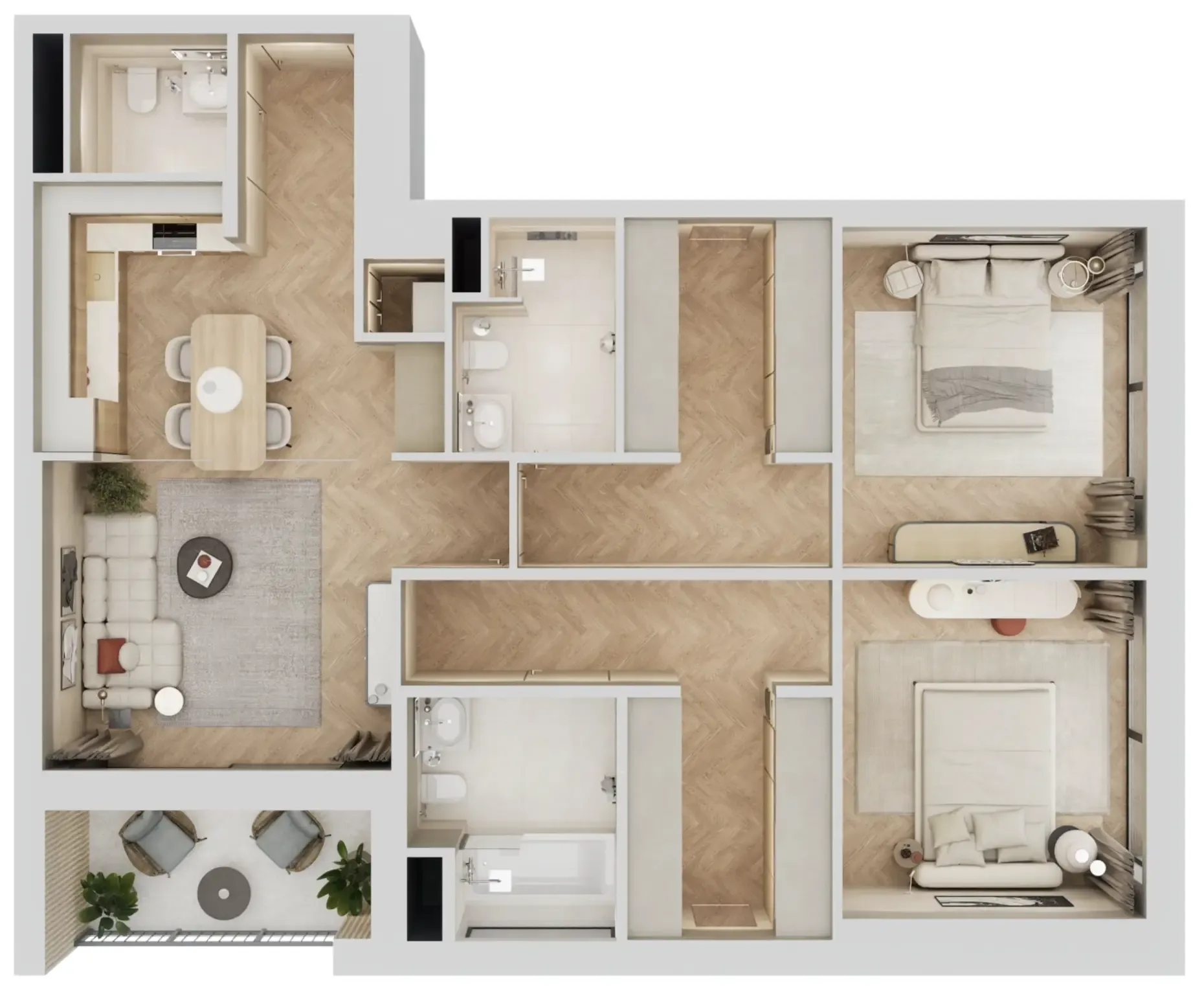 Qube Development Arisha Terraces floor plan