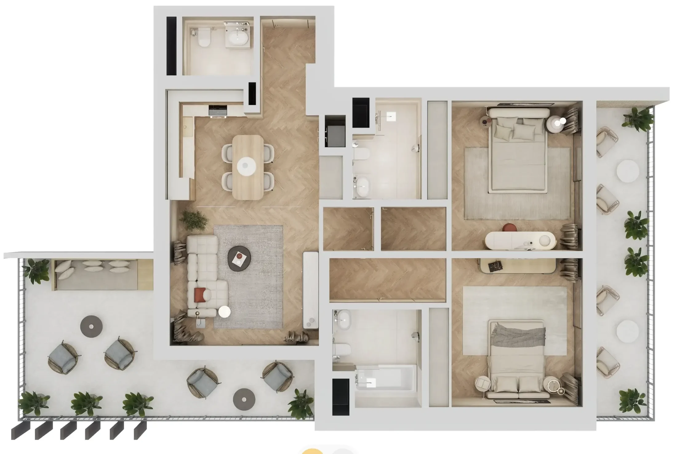 Qube Development Arisha Terraces floor plan