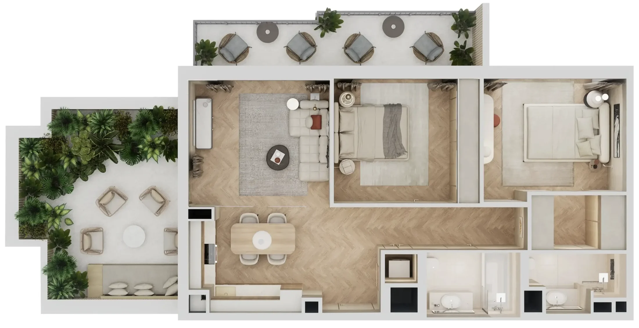 Qube Development Arisha Terraces floor plan
