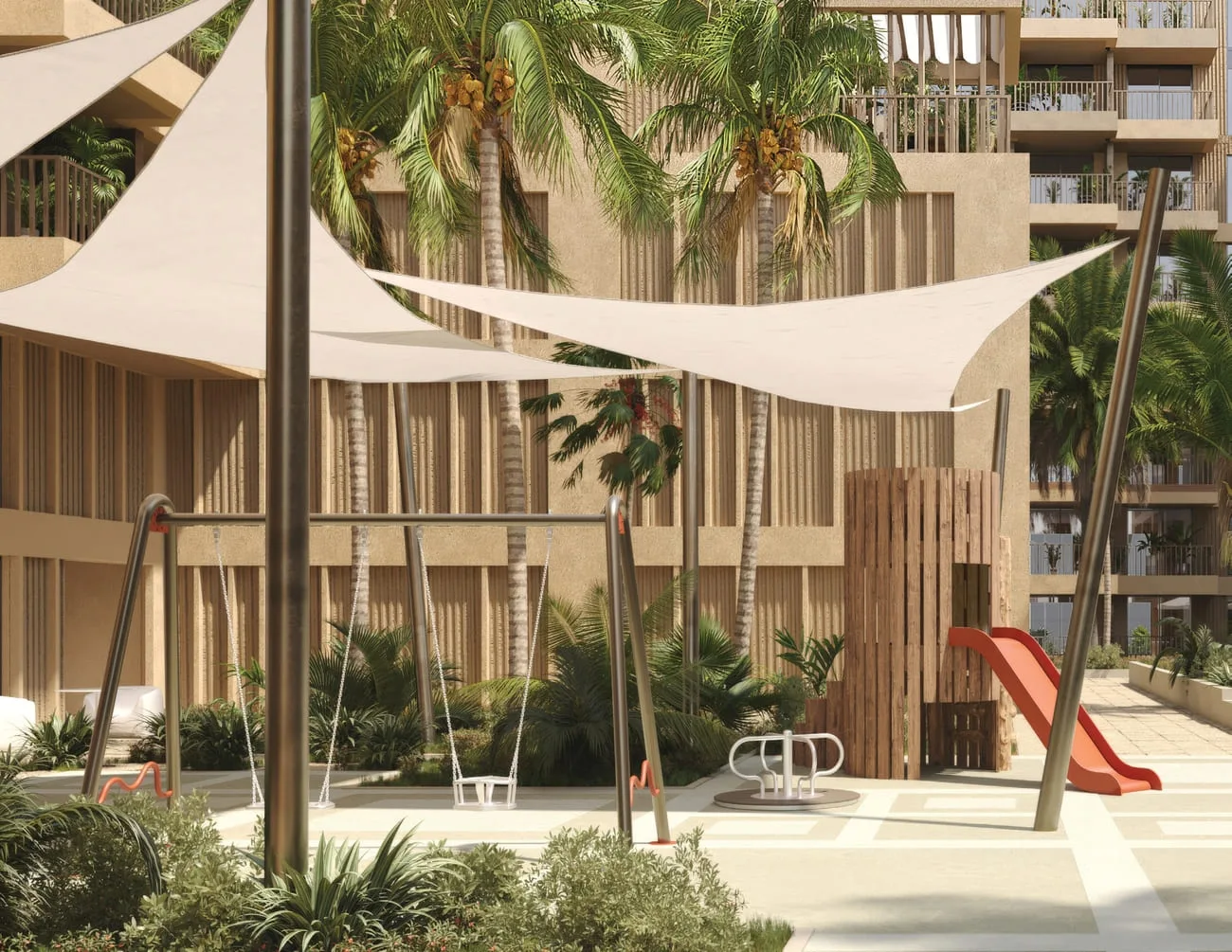 Outdoor Playground amenity image at Arisha Terraces