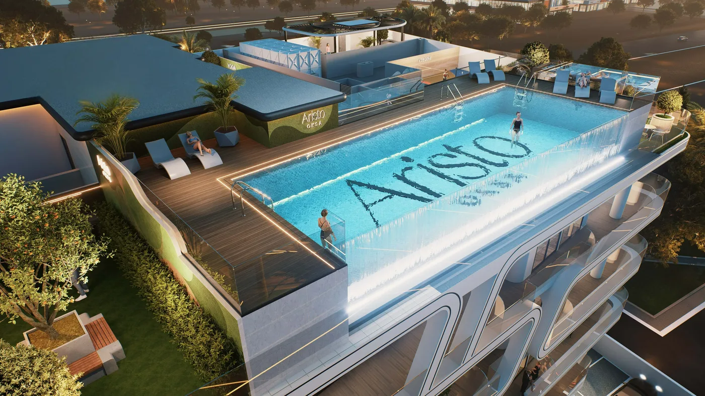 Infinity Pool amenity image at Aristo