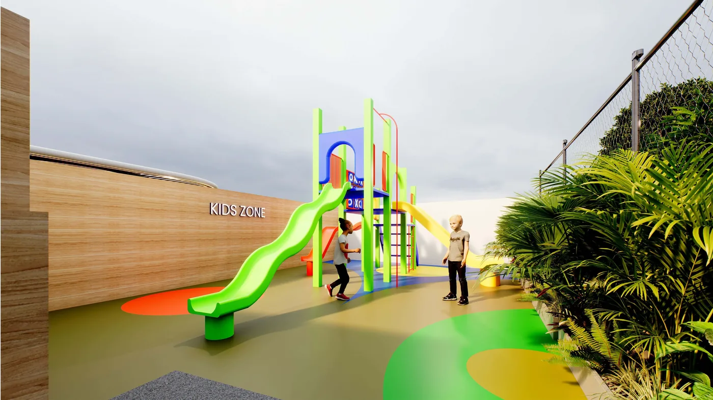 Kids' Play Area amenity image at Aristo