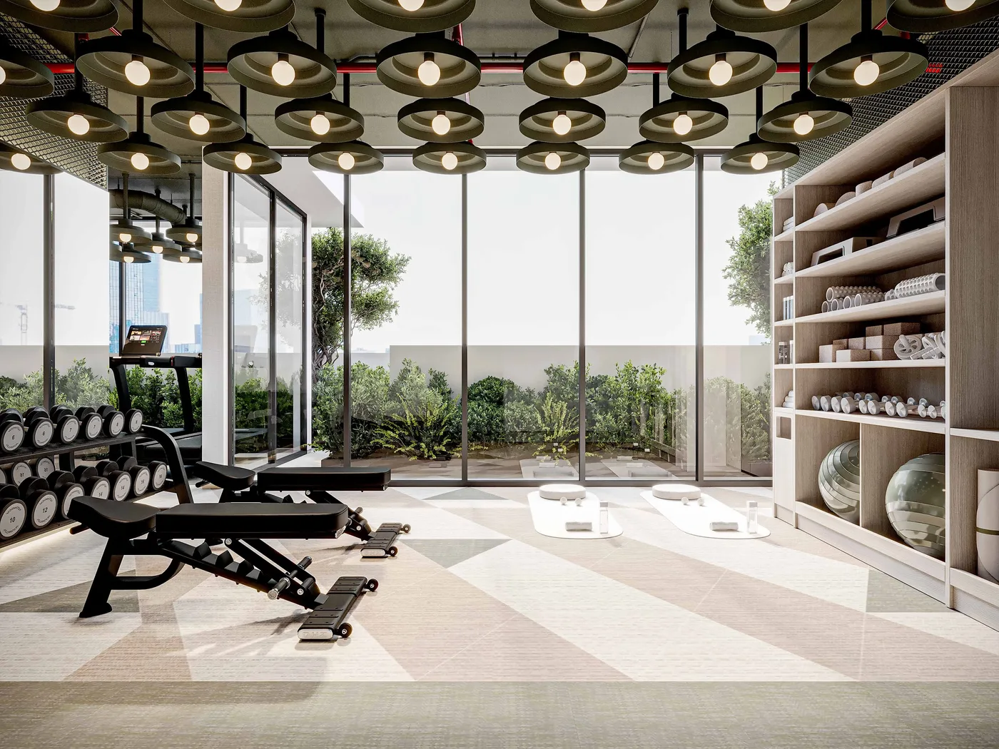 Gym amenity image at Arlington Park 2